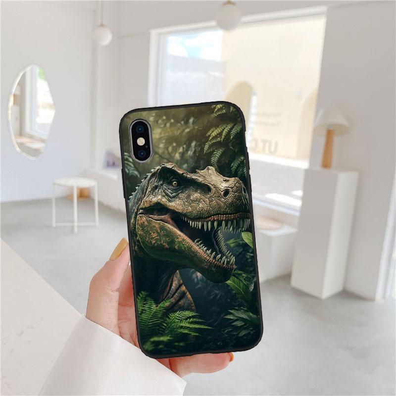 LO31 Dinosaur Soft Shell Phone Case for Redmi Note 13 14 Pro+ Plus A3 A3X 13X 13C 13R 14S 14C 14R