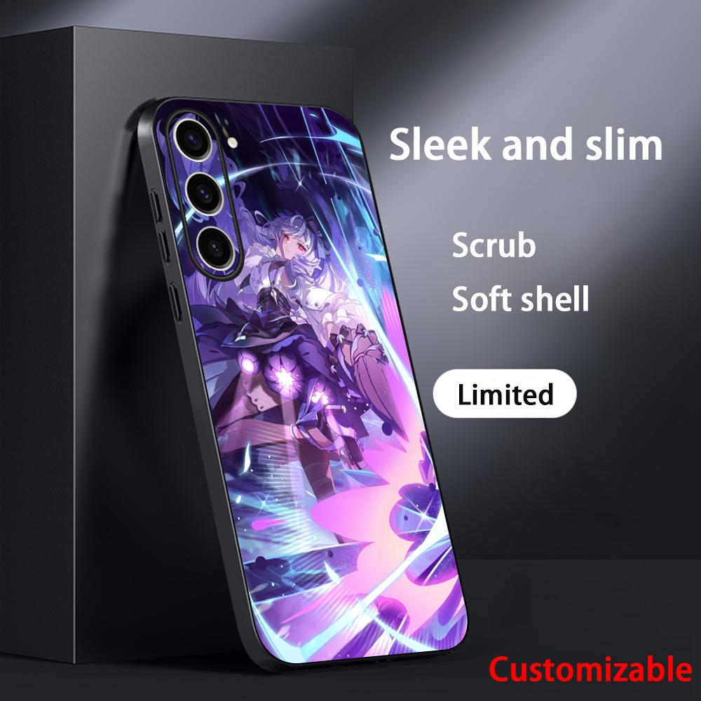 Вивиан крутая игровая девушка узор Чехол для телефона Для Samsung Galaxy S26 S25 S24 S23 S22 S21 Plus Ultra Note20 Мягкий черный