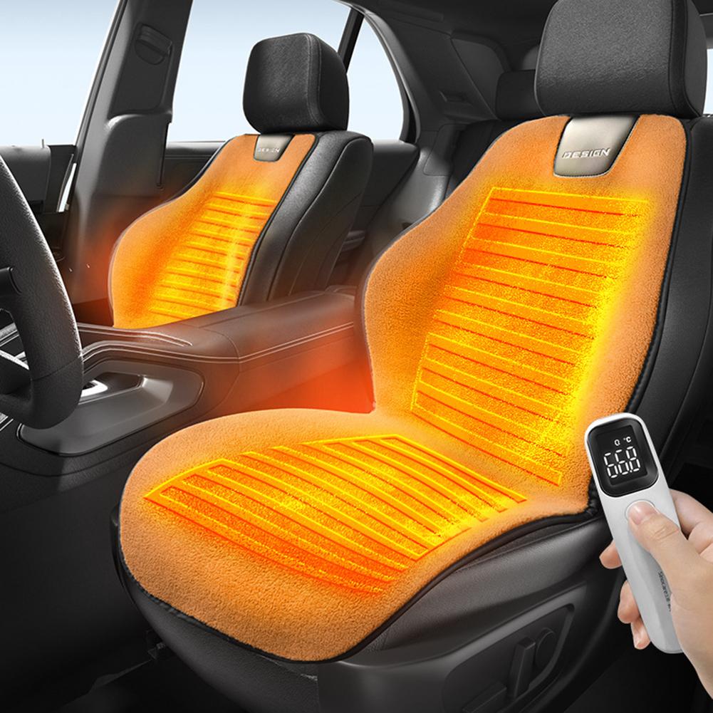 12V Heated Car Seat Cushion Cover 3 Gear Electric Car Seat Heater Soft Winter Warmer Seat Quick Heating Auto Car Accessories