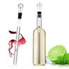 Ice Wine Chiller Stick With Wine Pourer Stainless Steel Cooling Stick Cooler Beer Juice Beverage Frozen Stick Bar Party Tool
