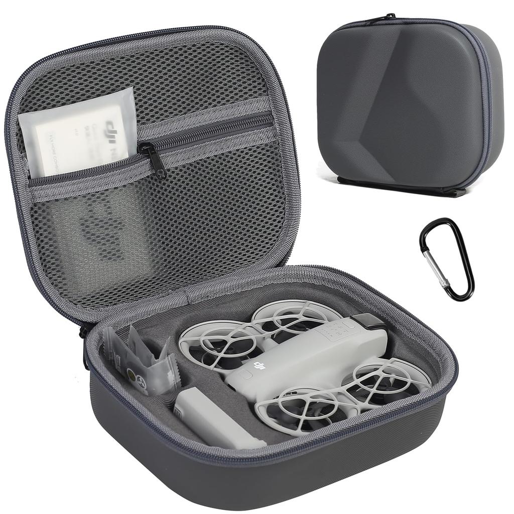 Carrying Storage Case for DJI Neo Fly More Combo,Travel Portable Hard Shoulder Bag for DJI NEO Drone, Batteries, Charging