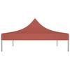 Toit de fête - VIDAXL - 4x3 m - Terracotta - Résistant - Polyester 270 g/m²