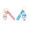 Chiikawa Creative Cute Bag Gift [AAGWW] 2-Piece Keychain, Character, Strap, Accessory, (Eight-chan + Jii)