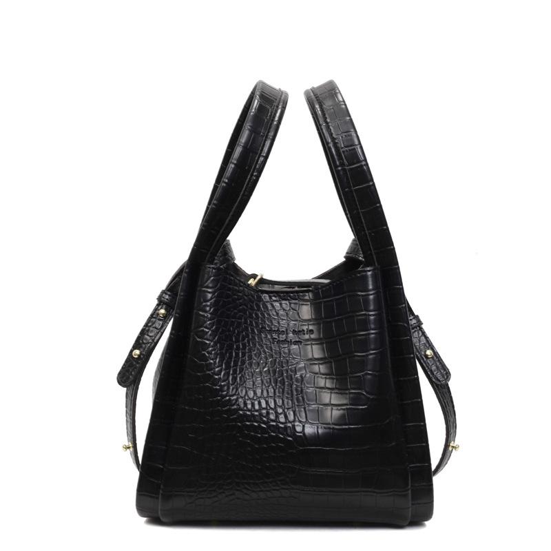 Ретро овощная корзина сумка женская новая текстура портативная сумка-ведро простая на плечо сумка-мессенджер