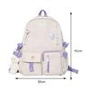 Women's Handbag and Backpack School Books Bags for Teenage Girls Large Capacity College Student Schoolbags Casual Nylon Female Rucksack