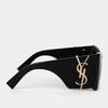 Yves Saint Laurent Оверсайз Солнцезащитные Очки Кошачий Глаз Blaze SL M119 001 54