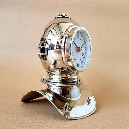 15,24 см Морской водолазный шлем Часы ВМС США V Марка Водолазные настольные часы Водолазный шлем Часы Подарок