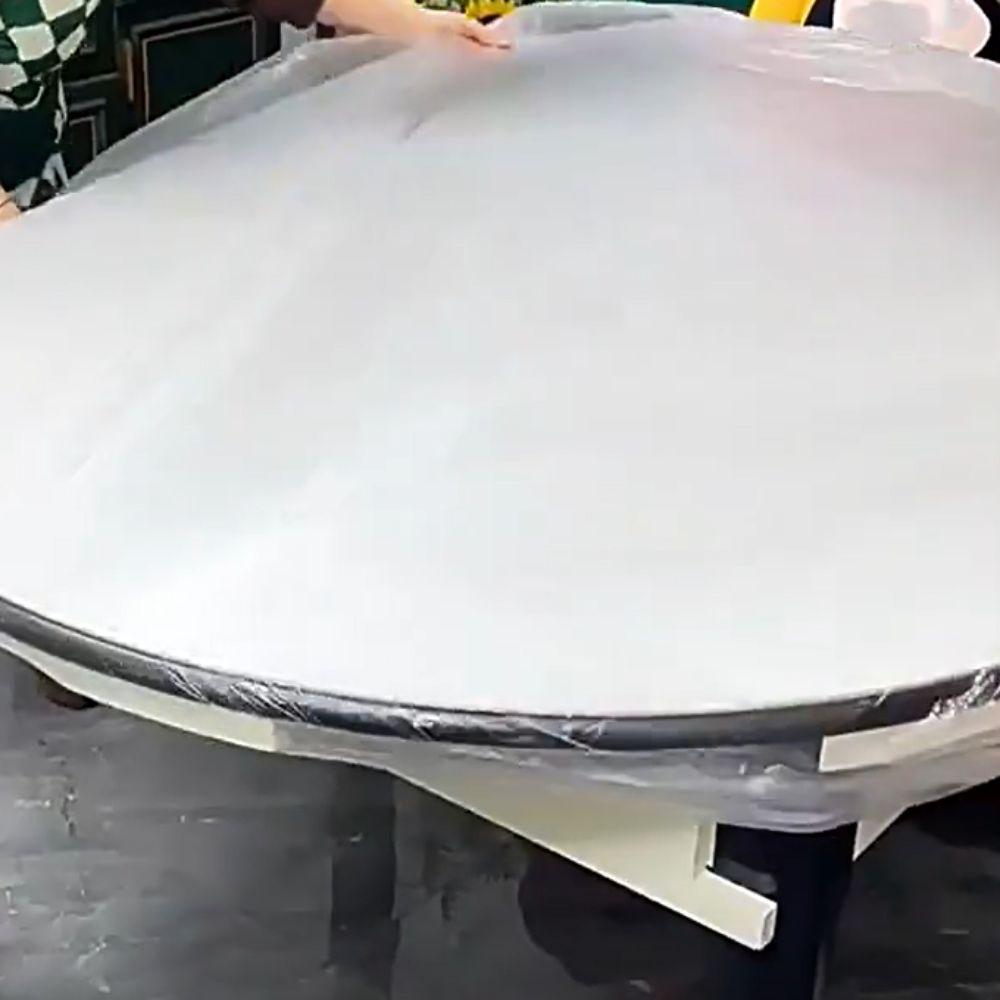 10Pcs/Pack Round/Rectangular Universal Table Cover Waterproof Table Protector Party