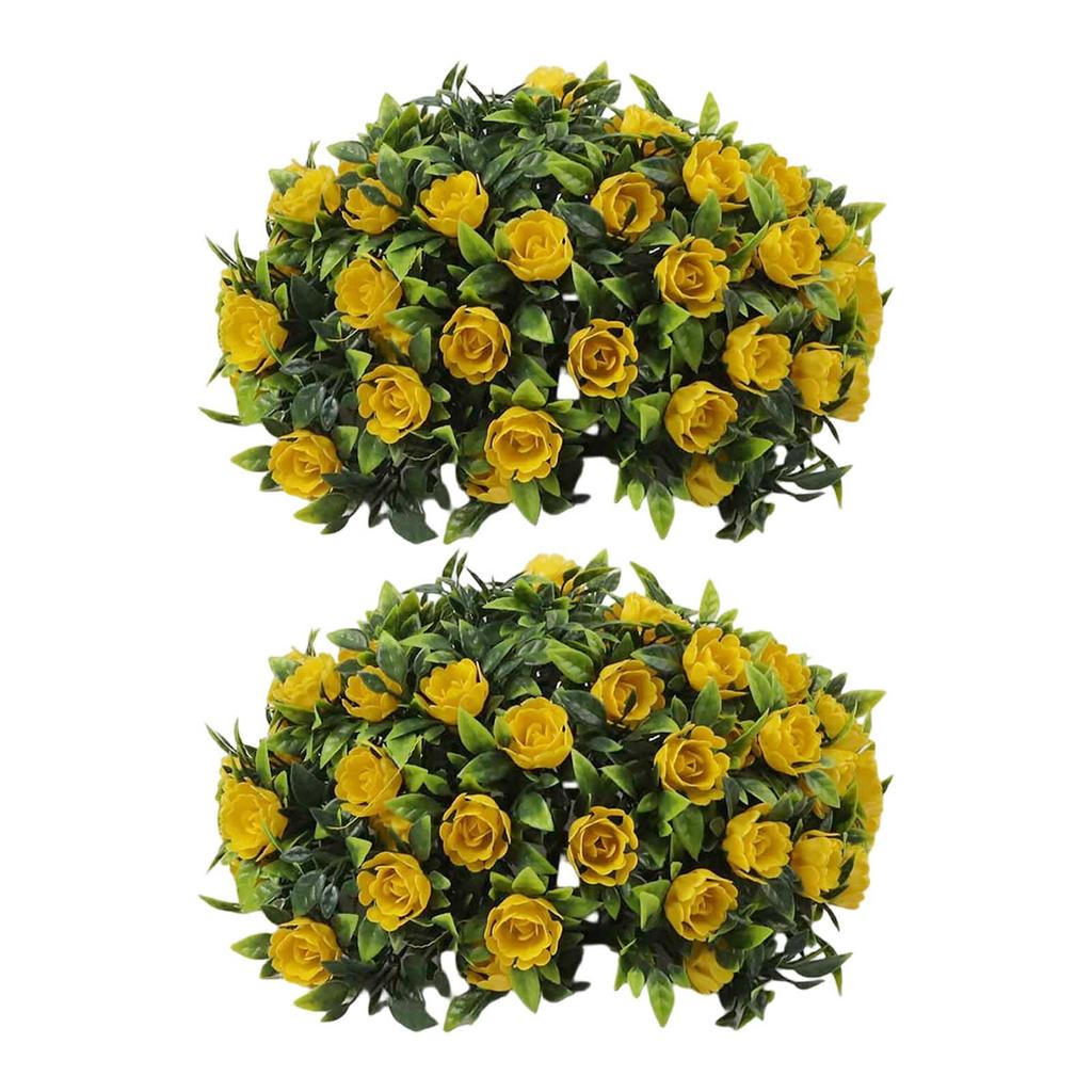 Artificial Flower Arrangement Topiary Balls Artificial Plant Balls High-Quality Synthetic Materials Indoor Outdoor Use