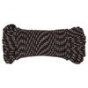 152330 vidaXL Boat Rope Black 4 Mm 250 M Polypropylene