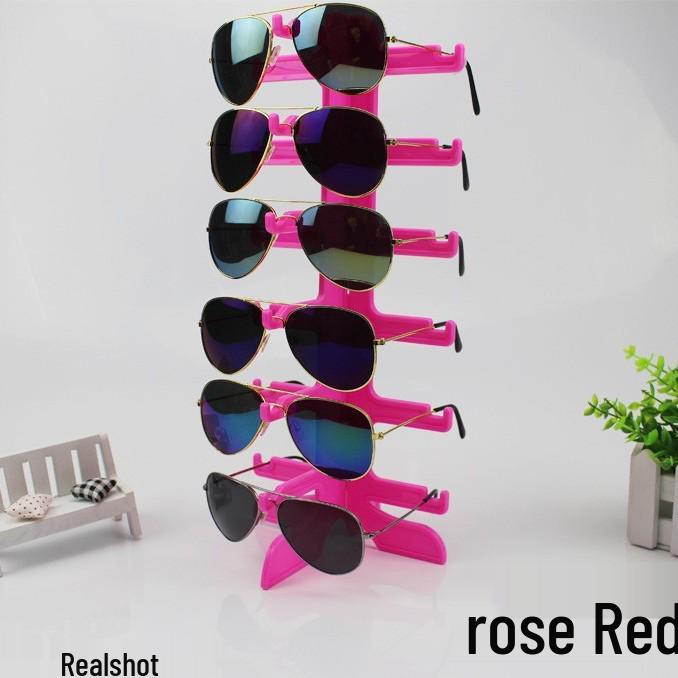 Пластиковая подставка для очков из 6 частей для солнцезащитных очков - Полка-держатель и стойка для хранения