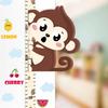 Cute 3D Children's Height Sticker Removable Wall Sticker Growth Chart  Kindergarten