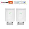 Hot Sell Tuya ZigBee3.0 TRV Thermostat Thermostatic Radiator Valve Home Heating Radiator Temperature Controller Voice Control