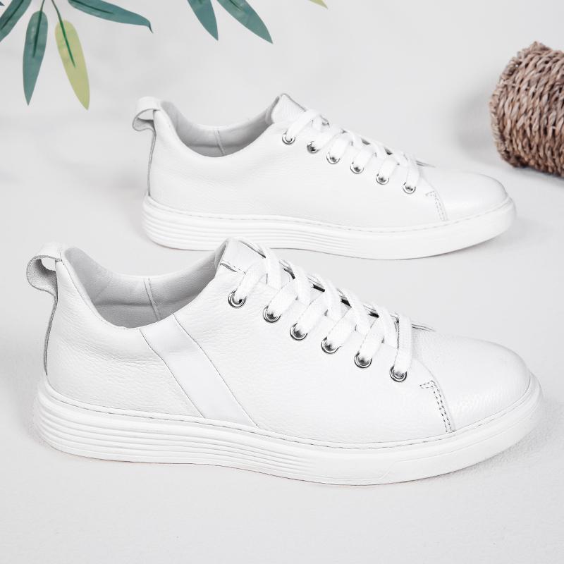 Новые повседневные кроссовки из натуральной кожи, роскошные брендовые мужские оксфордские туфли для активного отдыха, высококачественная мужская вулканизированная обувь, обувь для скейтбординга