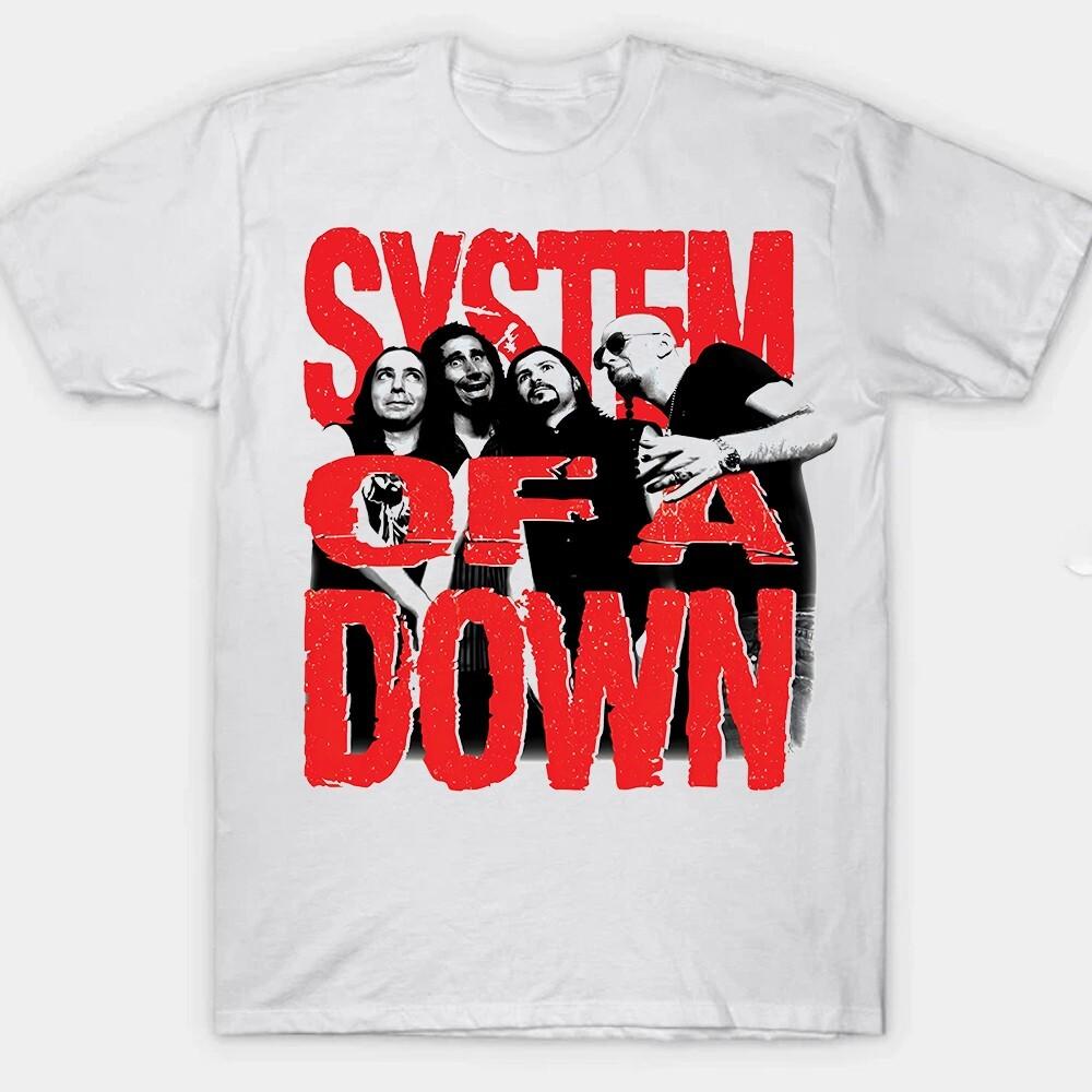 Новая футболка унисекс System of a Down, все размеры 12D537