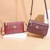 Модная простая женская дизайнерская сумочка Высококачественная маленькая сумка-мессенджер Однотонная сумка через плечо кроссбоди Клатч