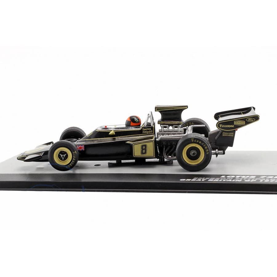 Миниатюрная модель F1 1/43 Lotus Ford 72D Эмерсон Фиттипальди JPS Победитель Гран-при Великобритании 1972