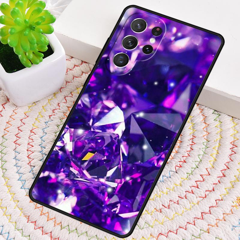 Чехол для телефона с узором из бриллиантовых кристаллов для Samsung Galaxy note 10 pro S26 Ultra S23 S24 FE S25 S21 S22 PLUS ударопрочный
