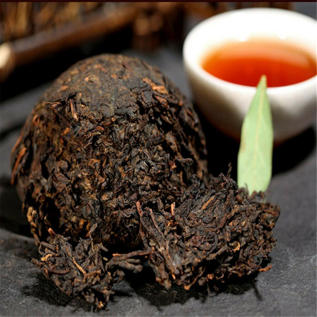 5pcs Black Pu-erh Tea Top Grade Yunnan Original Puer Red Tea Pu'er Tuo Cha 500g