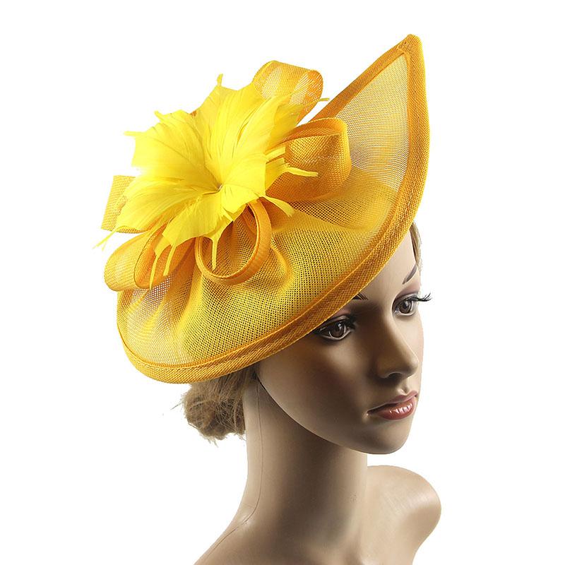 Sinamay Saucer Disc Свадебная повязка на голову Aliceband Ladies Day Races Ascot