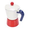 Italian Coffee Maker 150ml 3 Cups Aluminum Single Valve Portable Stovetop Coffee Maker Pot for Cuban Cafe Home Brewing