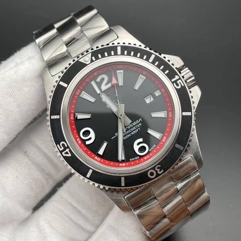 Мужские кварцевые стальные часы Bainilai BNL Super Ocean Diving