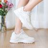 Women’s Black Running Sneakers Casual Sport Shoes White Walking Jogging Shoes Over Sized