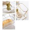 Transparent Fruit Tray Exquisite Storage Can Multipurpose Snack Storage Box  Food