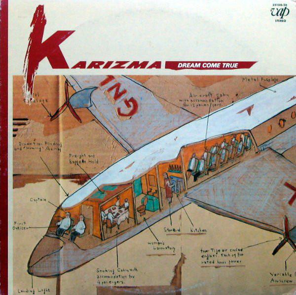 Виниловая пластинка KARIZMA - Dream Come True 3510826 VAP 1983 Япония Obi Джаз Б/у