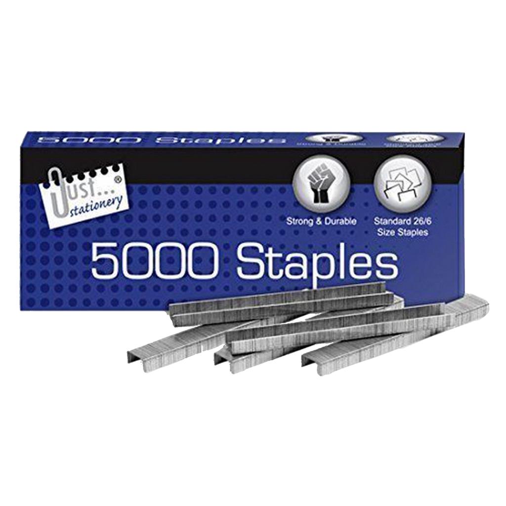 Just Stationery Размер № 26/6 Скобы (Пакет 5000)