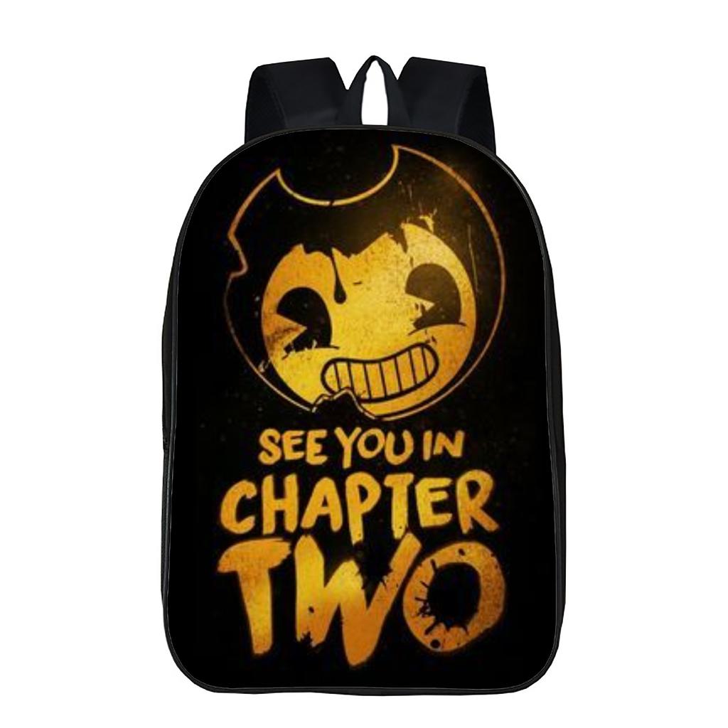 Гибкий рюкзак Bendy And The Ink Machine Аниме Студенческая школьная сумка