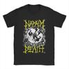 Мужские футболки Napalm Death Novelty 100% Хлопковая футболка с коротким рукавом Футболки с круглым вырезом Одежда Классика
