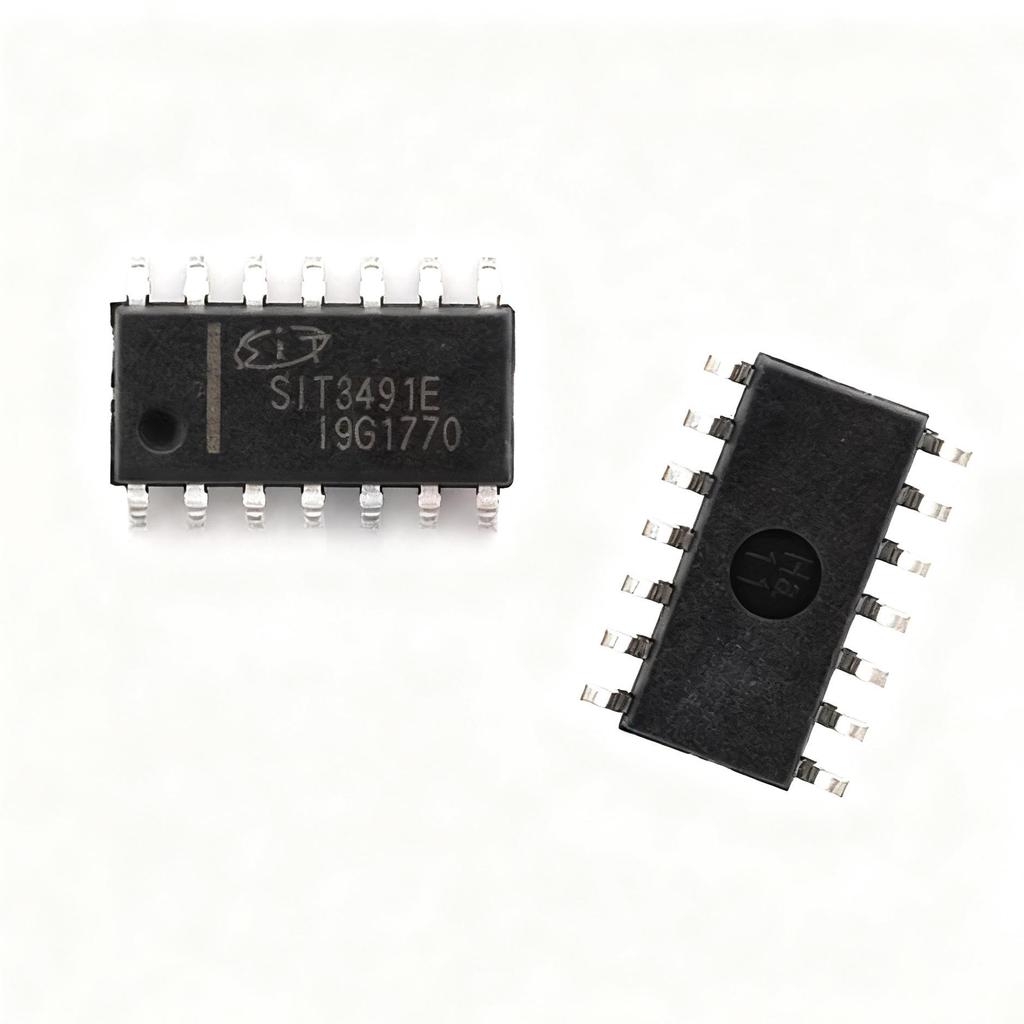 SIT3491EESD SOP14 Full-Duplex RS485 Transceiver IC, New and Original