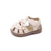 Girls Princess Hollow Toddler Shoes Summer 2025 New Baby Girl Toddler Anti-kick Sandals Children Beach Shoes