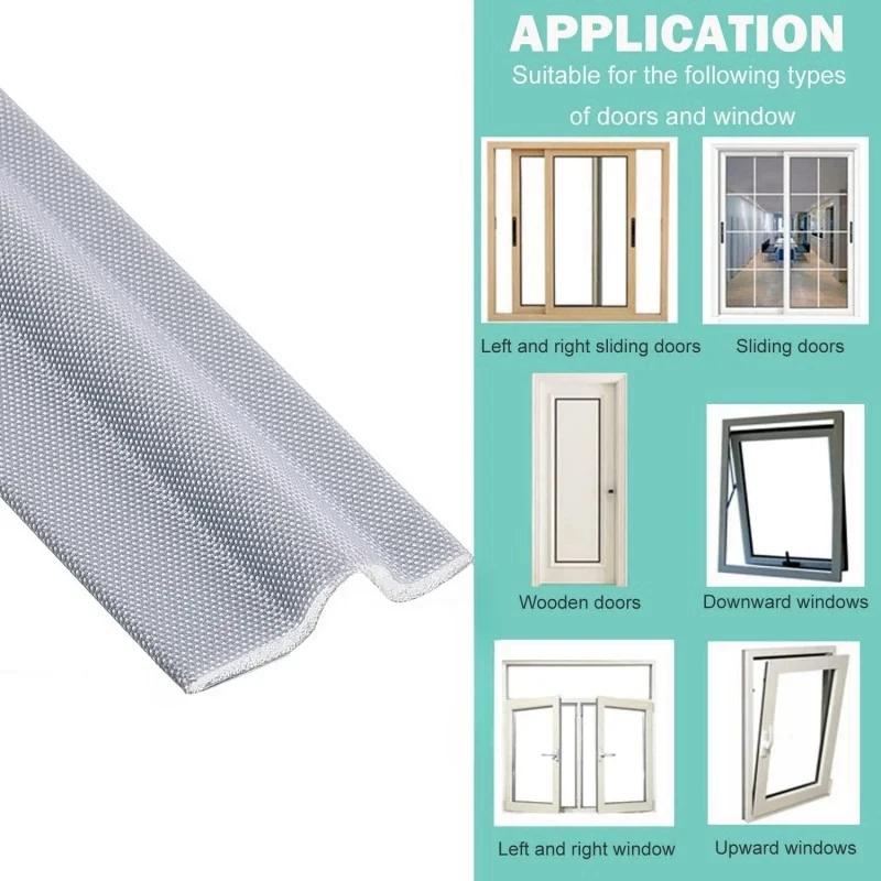 20/30/40M Acoustic Insulation Foam Sliding Doors Window Weather Seal Strip,Draft Stopper Sweep,Weather Stripping,Seal Gap Filler