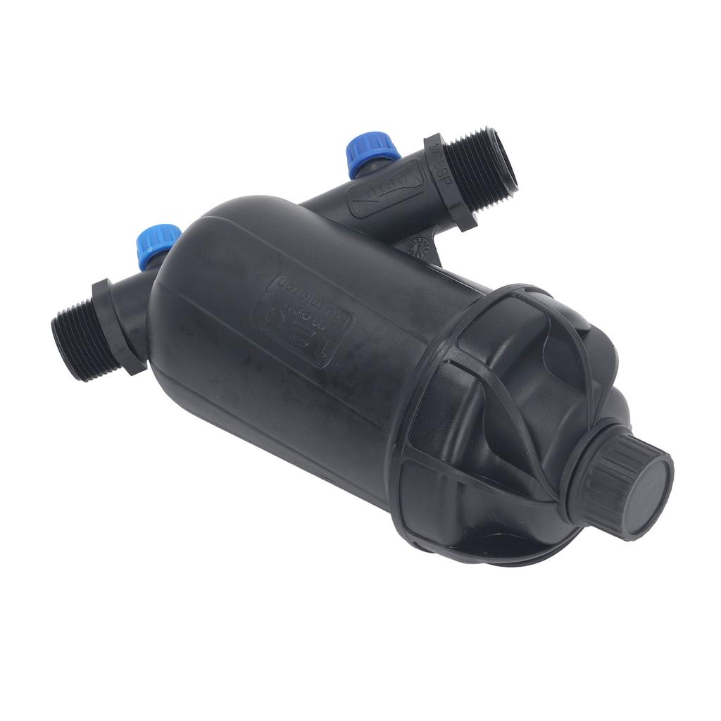 Sprinkler Drip Irrigation Filter Plastic Y Water Filter Strainer for Greenhouse Agricultural Gardening 1in Male Disc