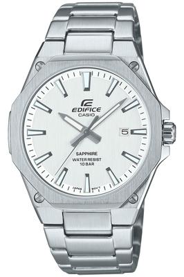 Мужские серебристые часы Casio EFR-S108DJ-7AJF с сапфировым стеклом