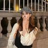British style retro octagonal hat women's autumn and winter warm beret niche design painter hat new newsboy hat