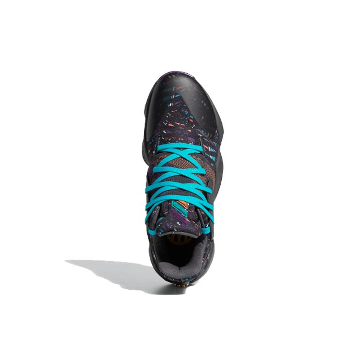 adidas Harden Vol.4 GCA 'Черный Янтарный Оттенок' (унисекс) Черный / Янтарный оттенок / Серый Шесть Баскетбольные кроссовки EF9938