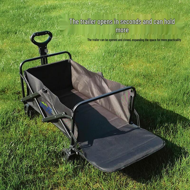 Deze Multi-functional Folding Camping Cart