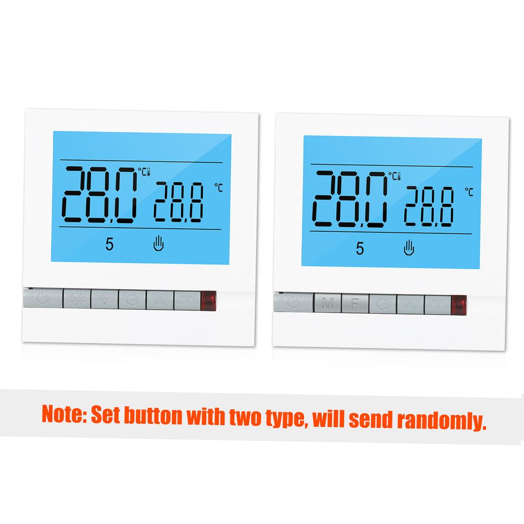Programmable Smart Thermostat for Water Gas Boiler Heating Large LCD Screen with Backlight Digital Temprature