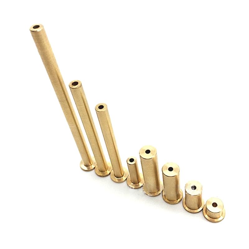10pcs/9pcs Golden Golf Copper Brass Nails Plug Weights for .335 and .355 .370 Tip End Steel Club Shafts Fit Iron Wood