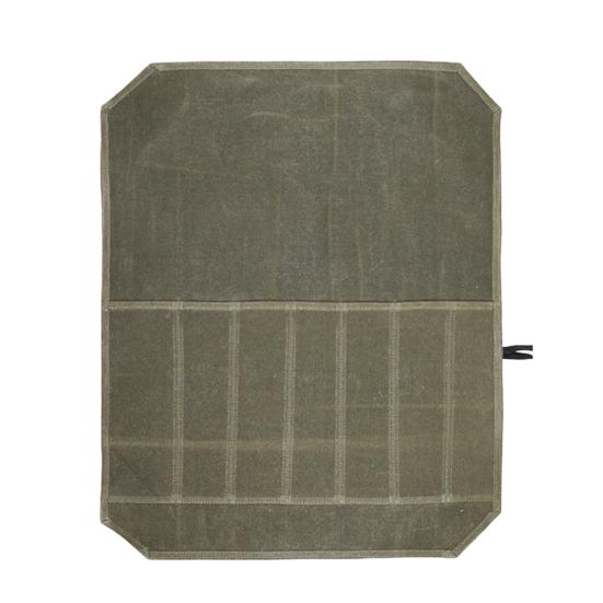 Knife Roll Bag with 7 Slots Large Capacity Easy Carrying Wear Resistant Waterproof Portable Cooking Knife Organizer Storage Pouch