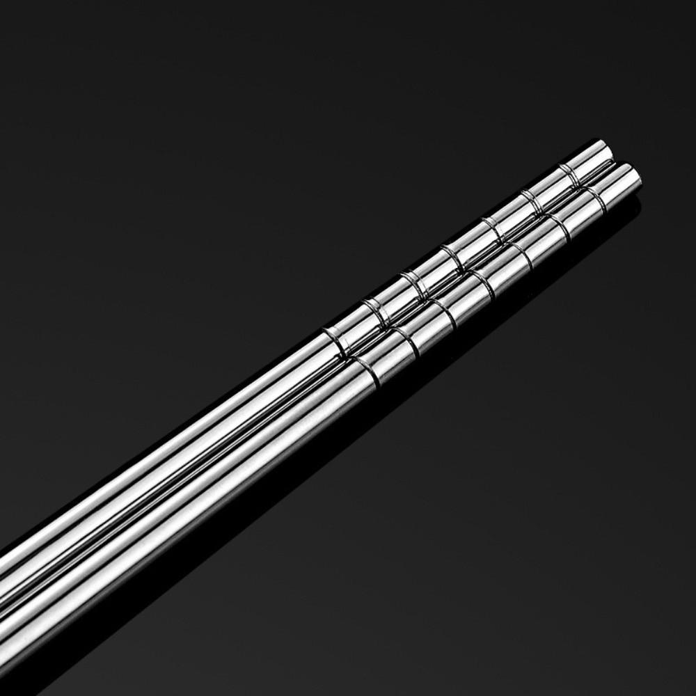 316 Stainless Steel Chinese Chopsticks Heat Resistant Metal Chopstick Kitchen Tools