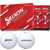 Dunlop SRIXON DISTANCE 3 дюжины 3 дюжины белых мячей, набор, (36 Шариков),