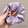 Extra Large Satin Scrunchie: Elegant Women's Hair Tie & Ponytail Holder