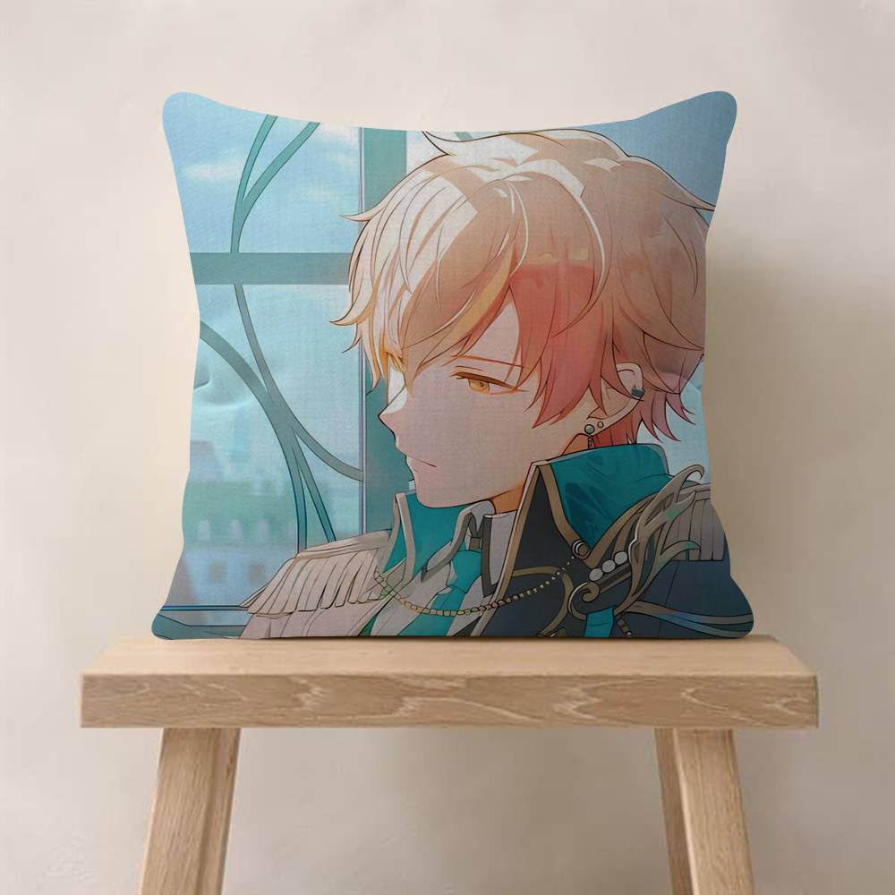 Anime singer Akito Shinonome Cushion Cover Inches Farmhouse Decor Home Throw Pillow Covers for Couch Decorations