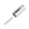 Crank Shaft Sve Adapter 3 / 4 to 1 Inch Hvy Duty Steel CNC NaMachined Step Key Included for Gas Engine Pulley Conversion   Silver 2. Inches Lo