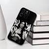 Чехол для телефона певицы R-Rihanna для iPhone 17,16,15,14,13,12,11 Plus,Pro Max,XS, Мягкий силиконовый черный чехол