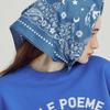 Between A and B Moon Cat Bandana_BLUE